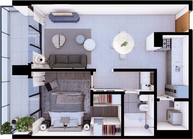 Departamento 2 ambientes